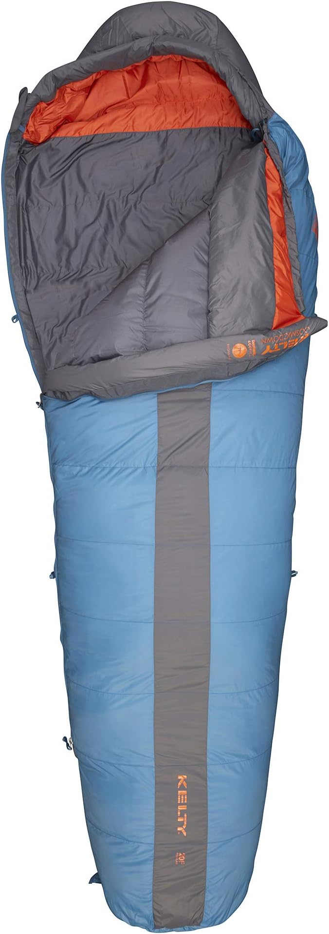 Kelty Cosmic 20 Degree Down Sleeping Bag - Ultralight Backpacking Camping Sleeping Bag with Stuff Sack