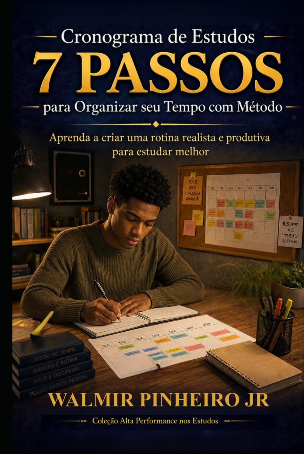 Cronograma de Estudos: 7 Passos para Organizar seu Tempo com Método: Aprenda a criar uma rotina realista e produtiva para estudar melhor (Coleção Alta Performance nos Estudos)