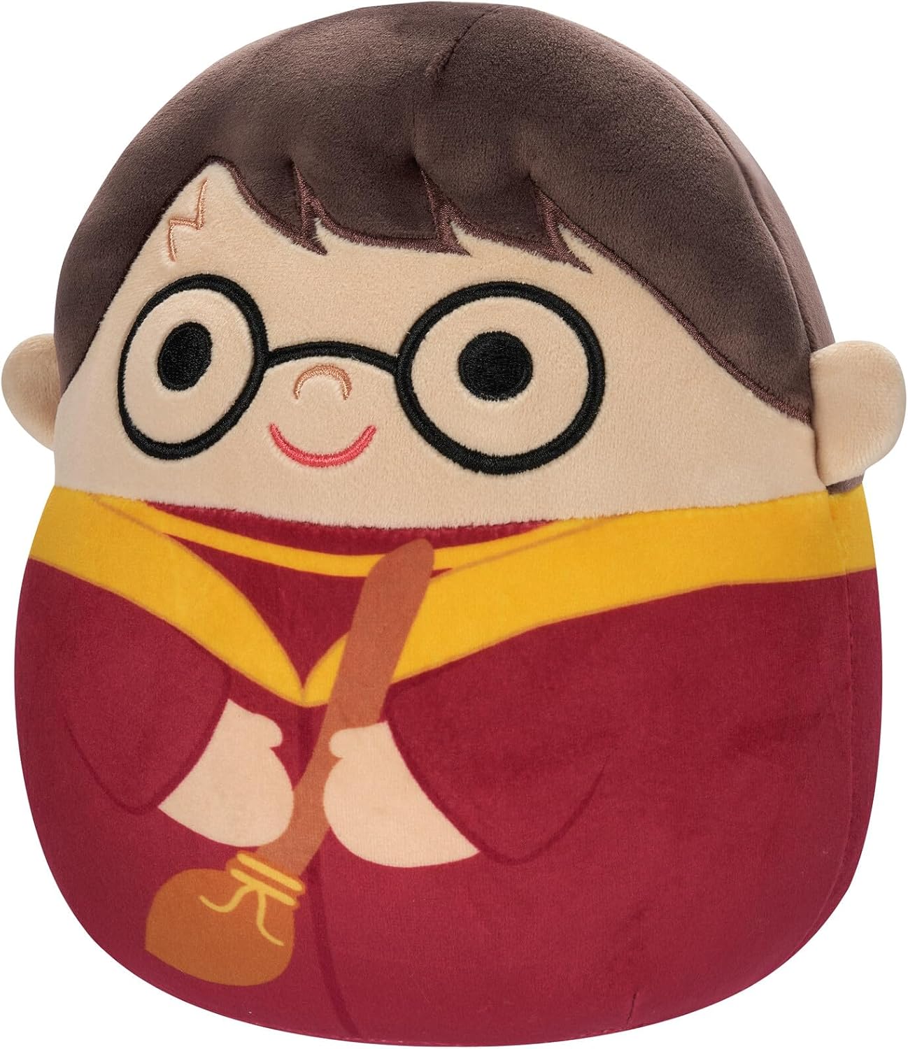 Squishmallows SQWB00124 Harry Potter in Quidditch Robe, 25 cm, Official Jazwares Plush, Super Soft Cuddly Toy