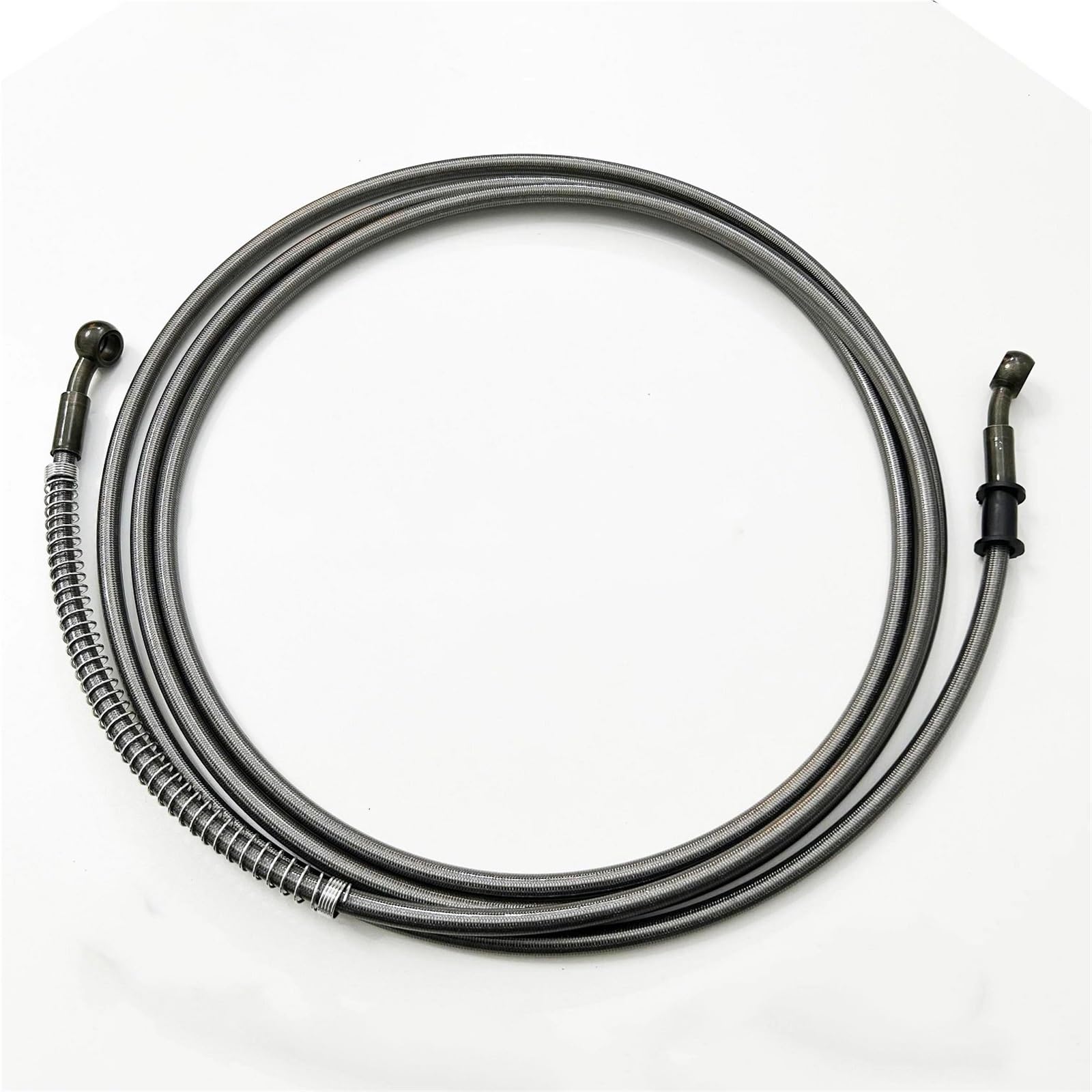 Hydraulic Brake Hose Motorcycle ATV 28 Degre 10mm Banjo Hydraulic Brake Hose Oil Pipe Line Braided Cable 100-5000mm for Kawasaki for Y-AMAHA for H-ONDA(490CM)