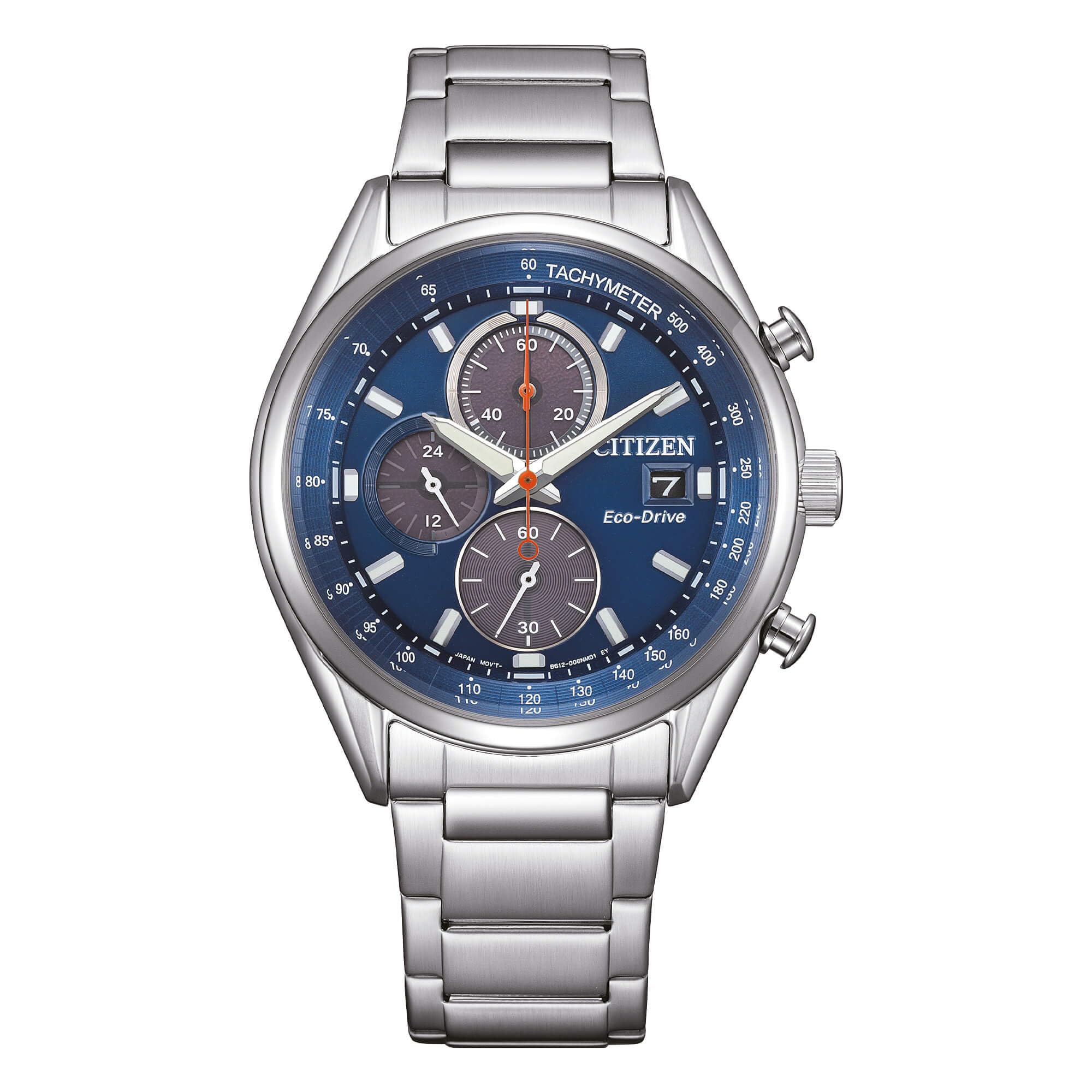 Citizen Cronografo Uomo Racing Eco Drive Blu