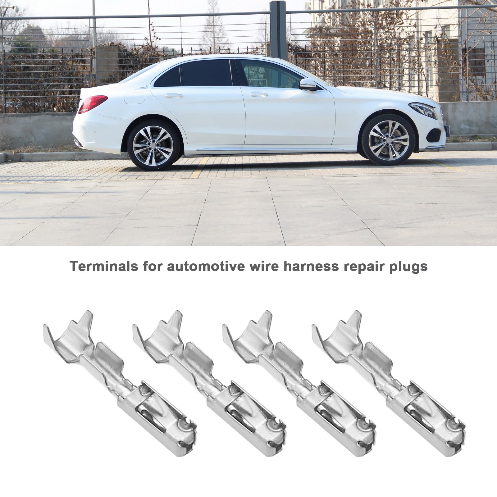 Amazon.com: eMagTech 2pcs 2 Pin Car Wire Harness Connector 