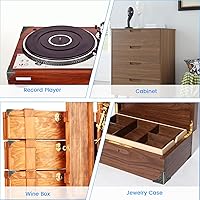 Vista 7 de SDTC Tech Paquete de 12 protectores de esquina de muebles de 1 x 1 pulgada, borde triangular de bronce antiguo, protector decorativo de esquina