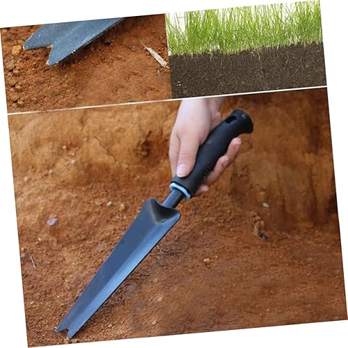 Miniatura 3 de Práctico extractor de desbrozadora, herramienta extractor de desbrozadora de acero, herramientas de deshierbe de mano bifurcada, herramienta de