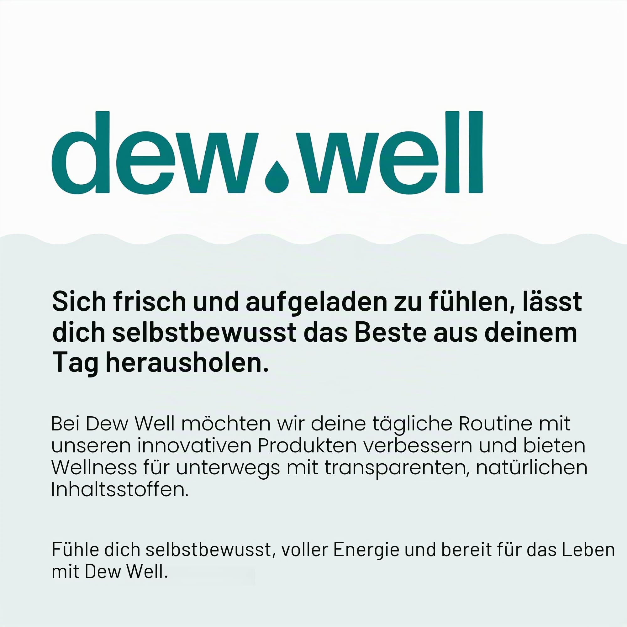 Dew Well Refresh Deodorant Wipes – Ein frischer Start für unterwegs – Frei von Aluminium, Parabenen und Sulfaten – Sortenpackung (Minze, Rose und Gurke) – 50 einzeln verpackte Tücher