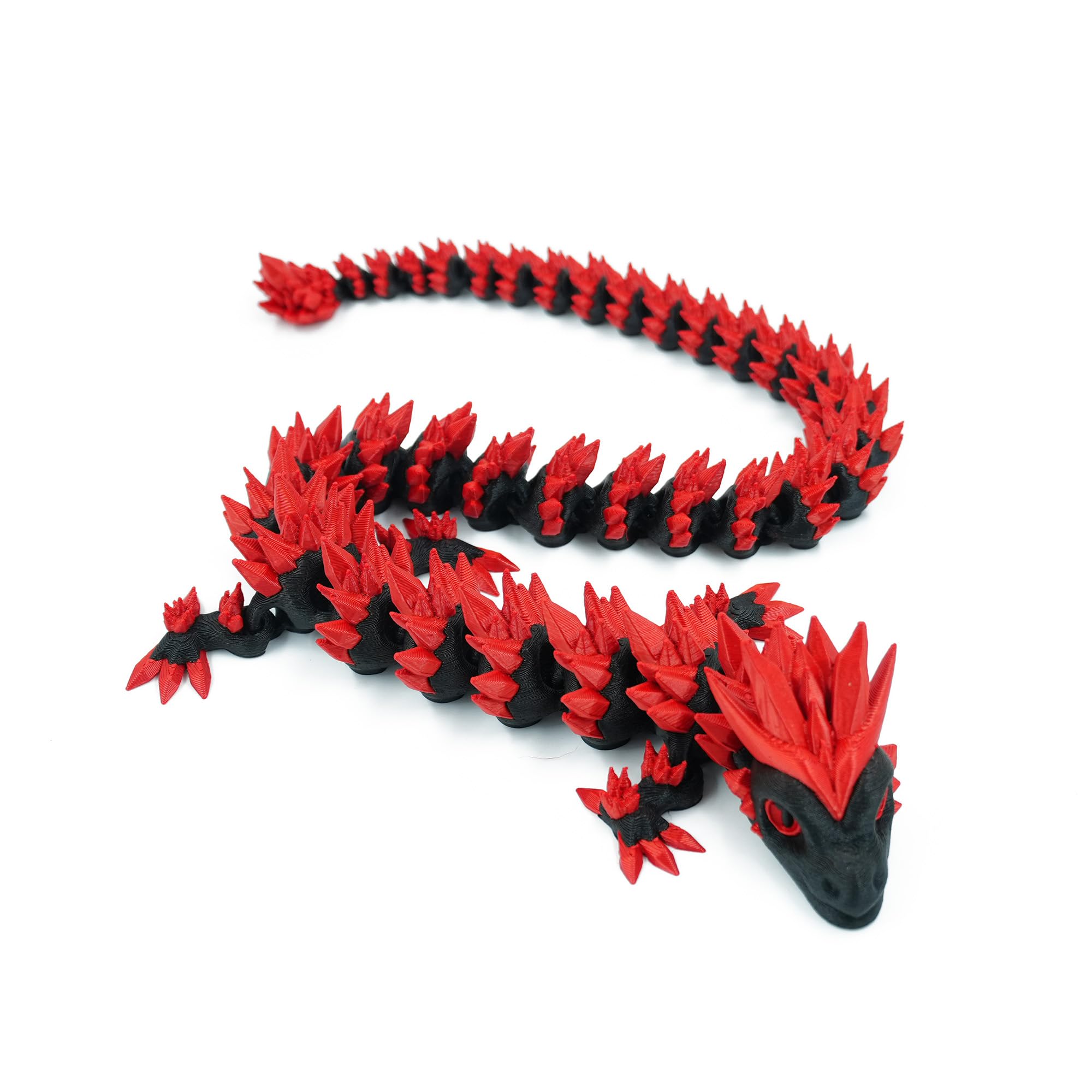 ROBO CRAFT REALM Articulated Crystal Dragon – 3D Printed Flexible