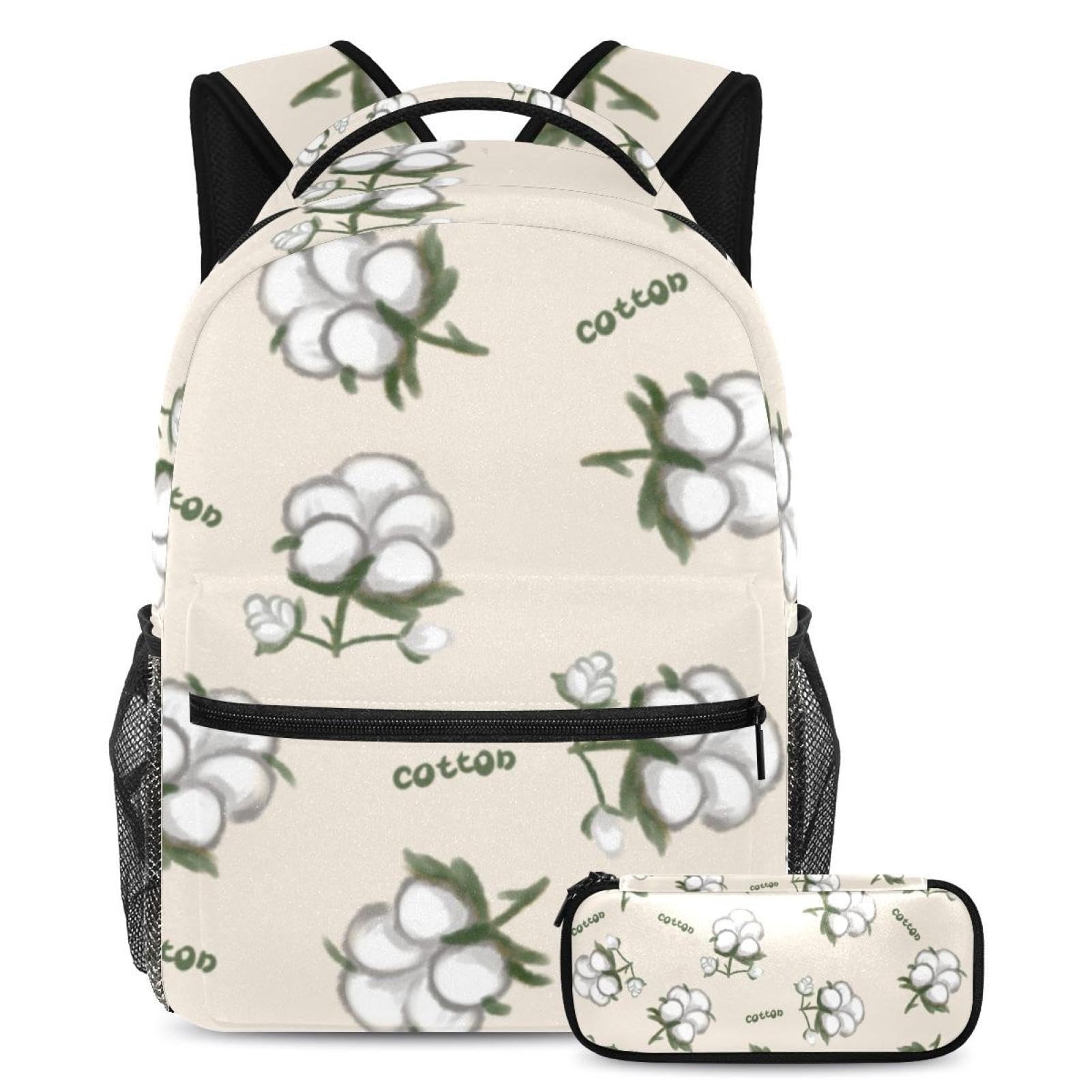 Sac à dos grande capacité coton robuste pour éviter le désordre et le mal de dos