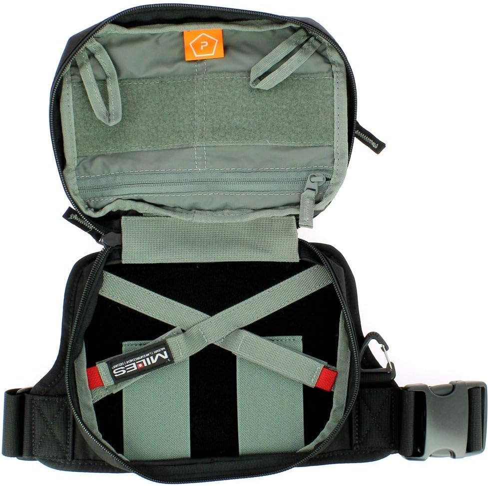 Pentagon Runner Concealment Pouch Black