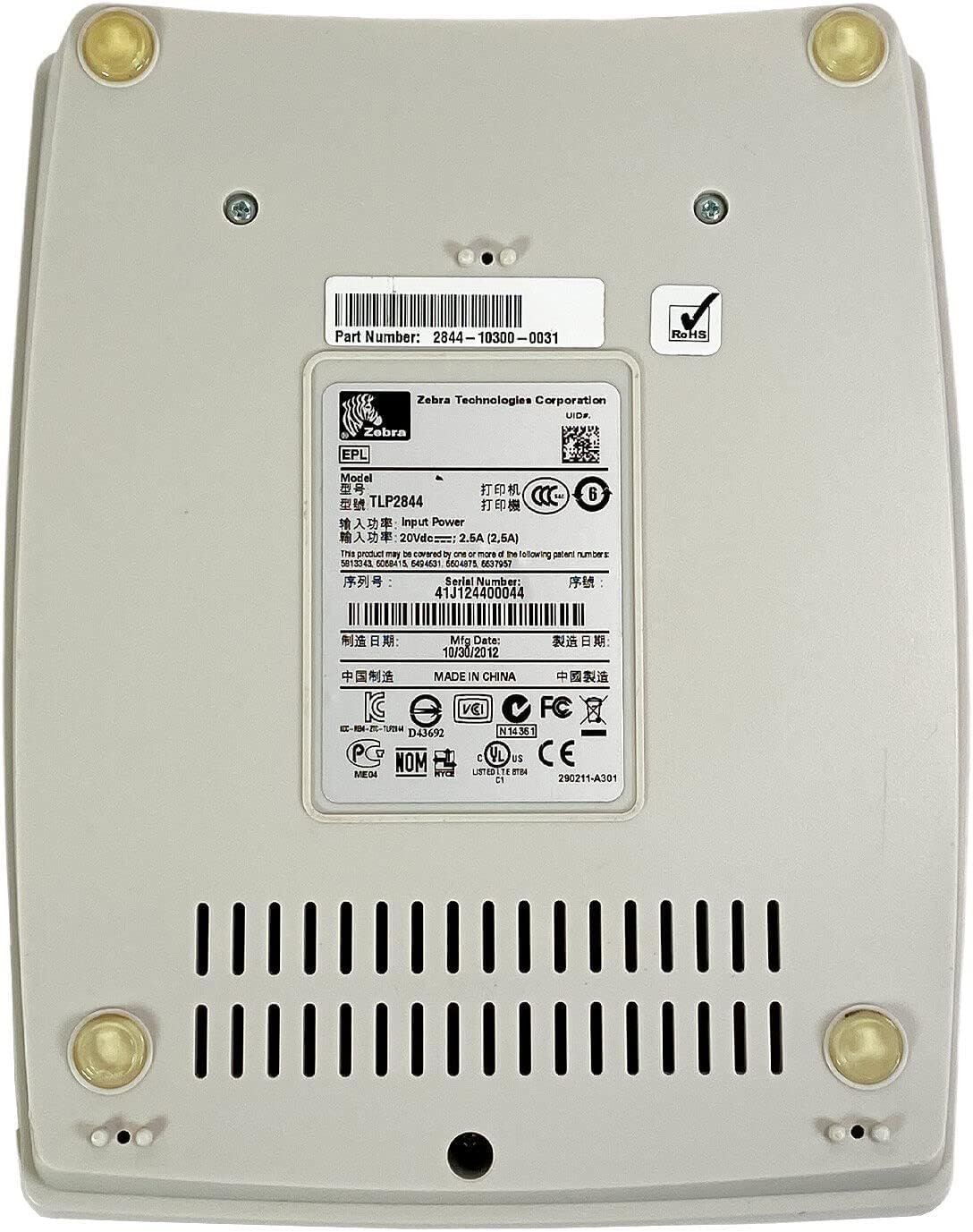 discount price wholesale Zebra TLP 2844 (2844-10300-0021) Label Thermal