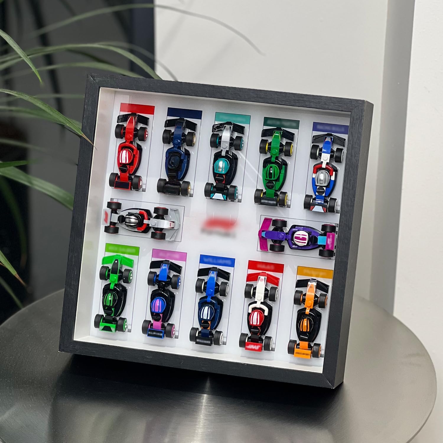 iLuane Display Wallboard for 66796, Holds 12 Cars on One Frame, Adult Collectibles Wall Mount, Home or Office Décor, Style A (No Car Included)