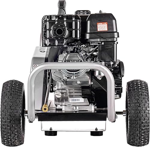 Miniatura 6 de Simpson Cleaning Lavadora a presión de gas de 4400 PSI, lavadora a presión de 4.0 GPM para uso comercial, motor CRX, manguera trenzada de acero de