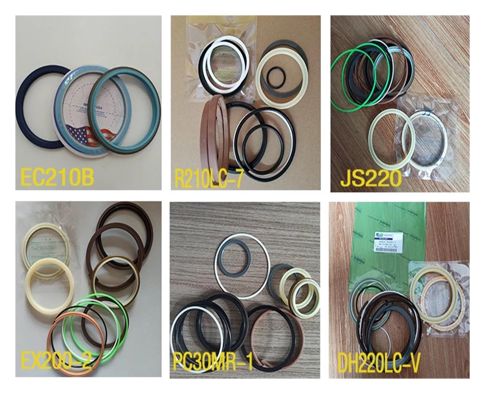 Amazon.com: Excavator Hydraulic Cylinder Seal Kit 456-0197