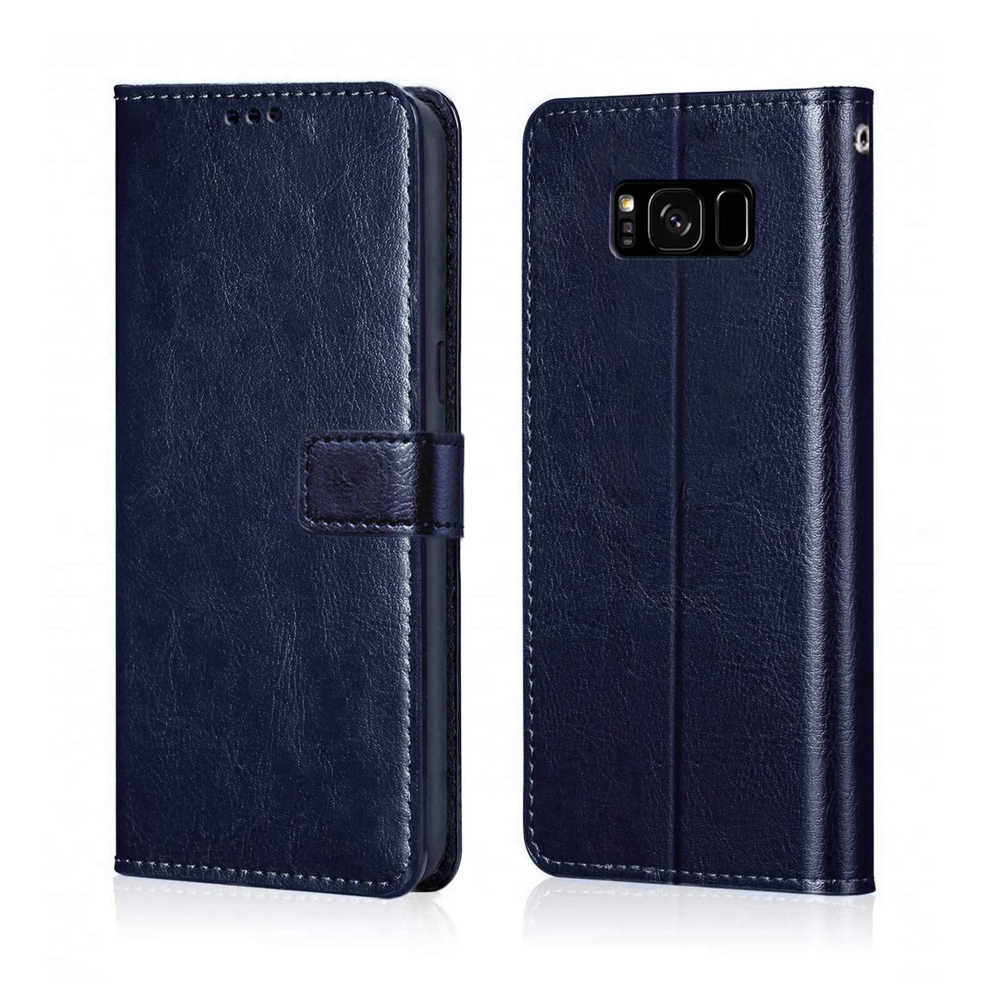 WOW IMAGINE Shock Proof Flip Cover Back Case Cover for Samsung Galaxy S8 Plus + (Flexible | Leather Finish | Card Pockets Wallet & Stand | Chestnut Brown) (B07XB6ZSRL) Amazon Price History, Amazon Price Tracker