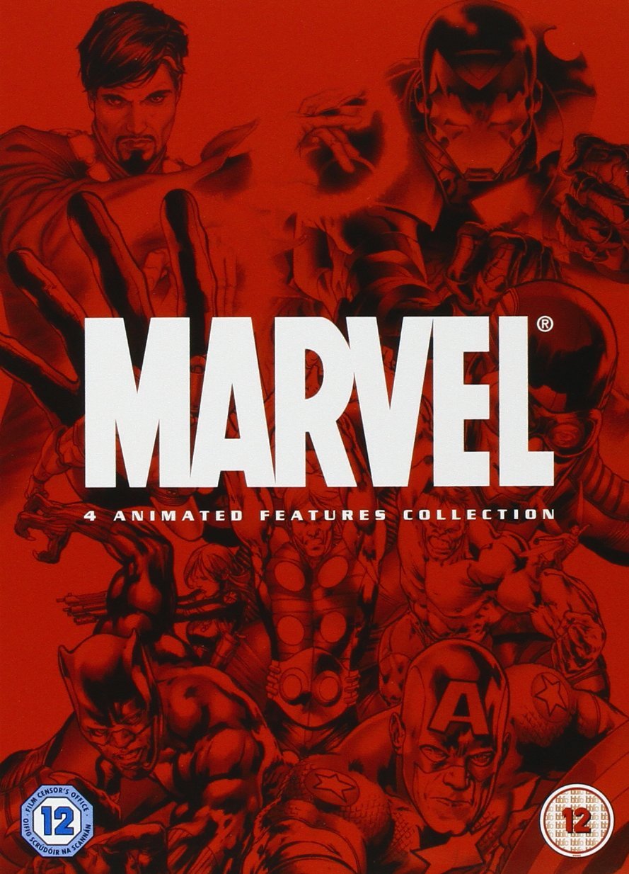 Marvel Box Set DVD colección de películas para maratones de cine en casa en familia