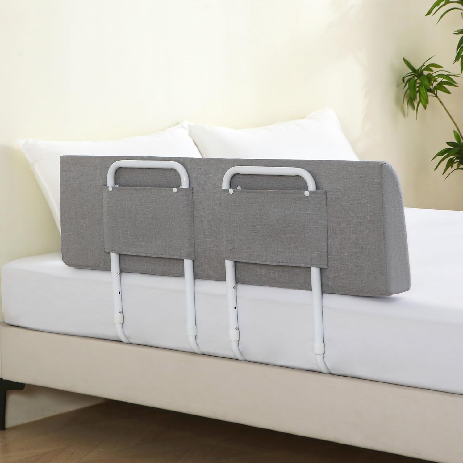 Bed Guard Rail for Toddlers, 43inch Foam Padded Side Rail for Queen King Twin Full Size Bed, Bedrail for Toddler, Kids Cosleep Bed Railing 43.3inch