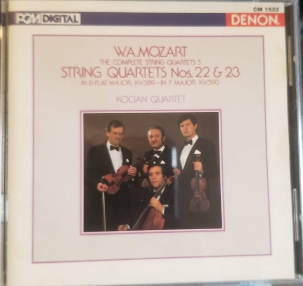 クラシック Mozart String Quartets CD 61RgmybnPkL._UF350,350_QL50_.jpg