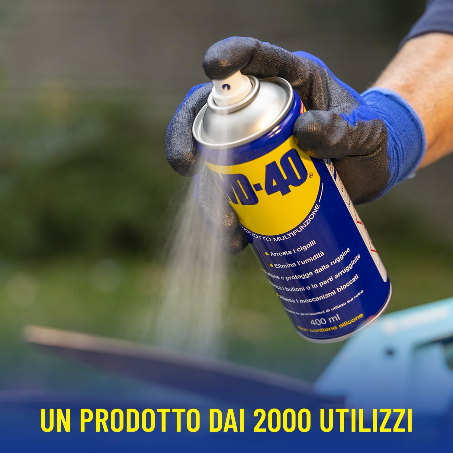 WD-40, multifunktionales Schmiermittel., 400 ml, braun, 6