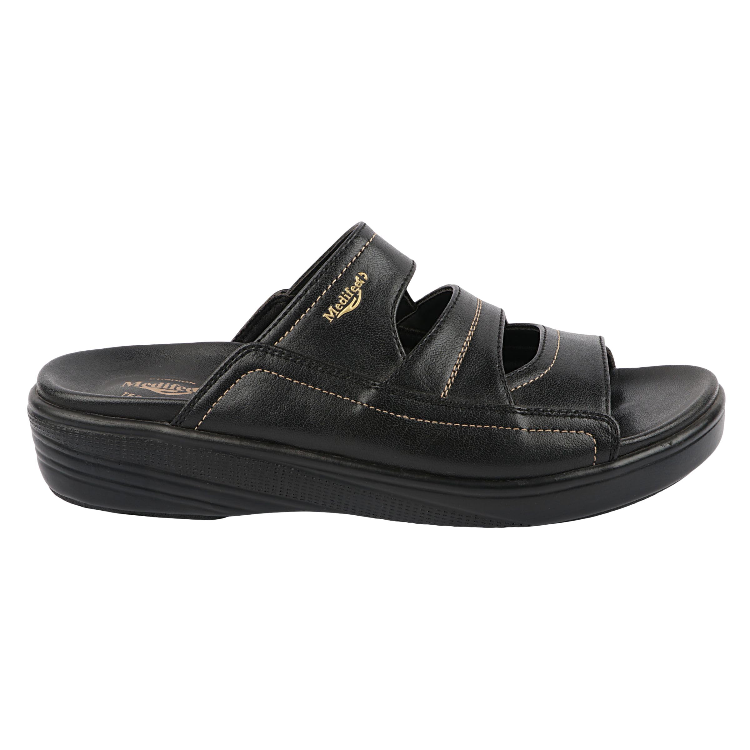 Medifeet Mens Open-Toe Troof Sandals (BROWN, numeric_9) (B0C8B29HSF) Amazon Price History, Amazon Price Tracker
