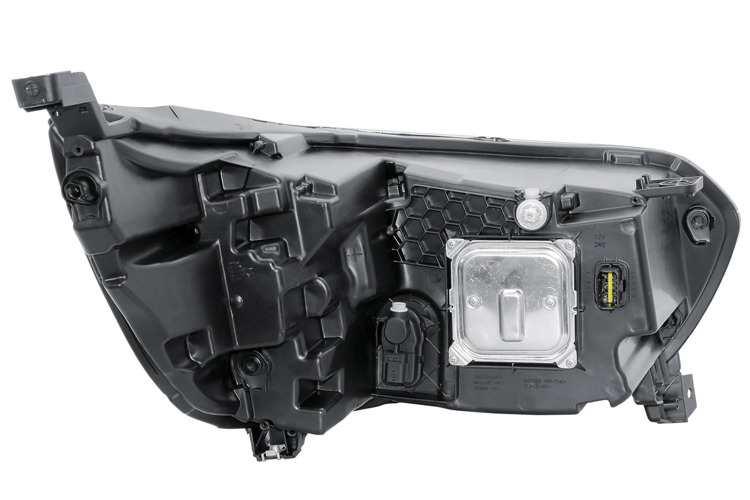 Projecteur avant complet LED gauche côté conducteur avec servomoteur 12V pour Renault Trafic 2022–2025