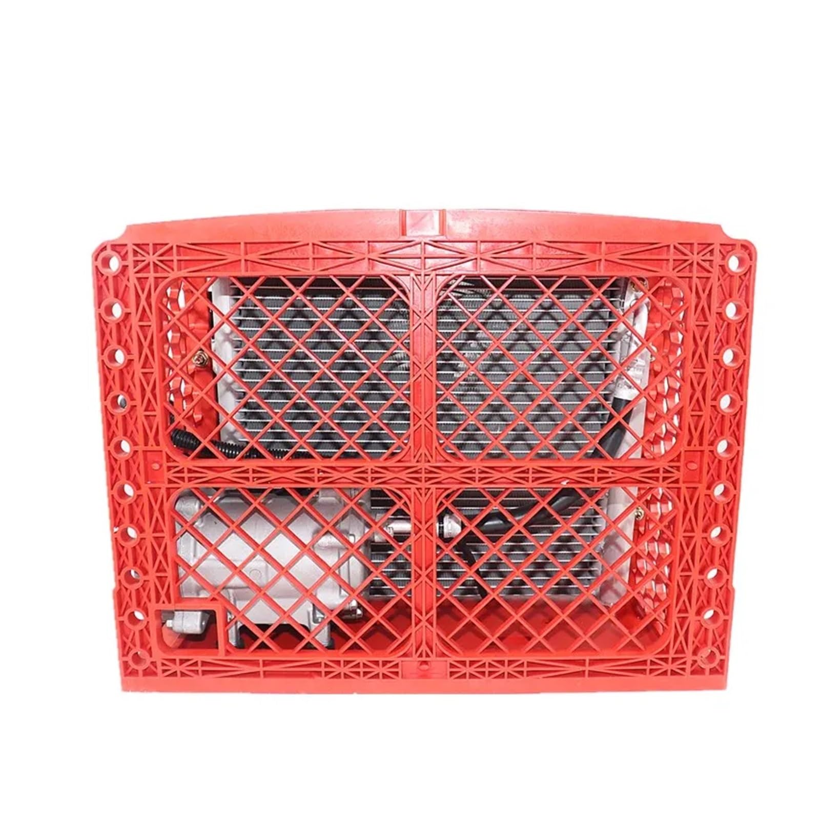 Elektryczna klimatyzacja samochodowa 12 V/24 V, klimatyzacja o zerowym zużyciu oleju, wydajne chłodzenie akumulatorowe pojazdu, czerwona 12 V, czerwona 12 V，Red 12v