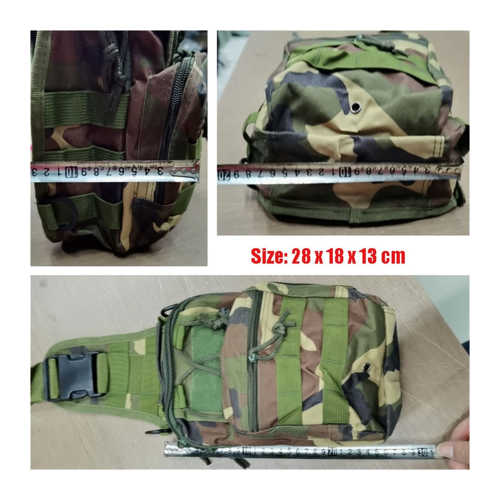 Tactical Sling Chest Rugzak Militaire Schoudertas Crossbody Pack voor