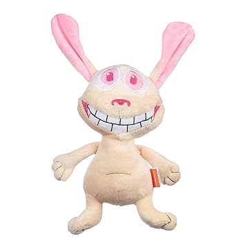 Nickelodeon for Pets Ren & Stimpy 9 Inch Ren Plush Dog Toy | Soft and Plush Dog Toys from Nickelodeon 90s TV Series The Ren & Stimpy Show | Plush Figure Medium Dog Toy for All Dogs