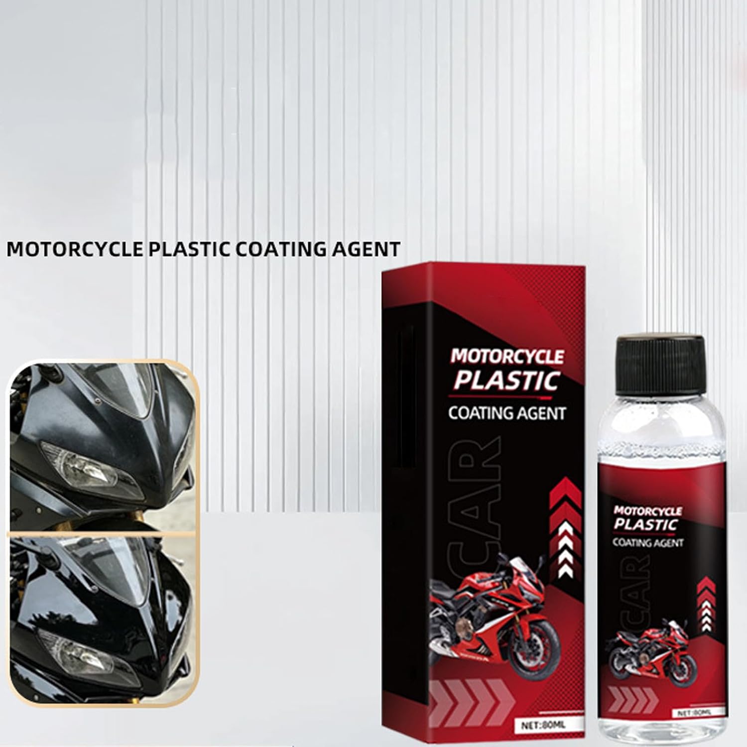Car Quick Coat Restore 80ml Long-Lasting Protection Motorcycle Paint | Motorcycle Coating Agent for Trailer RV Truck Automotive Sedan Pickup Vehicle