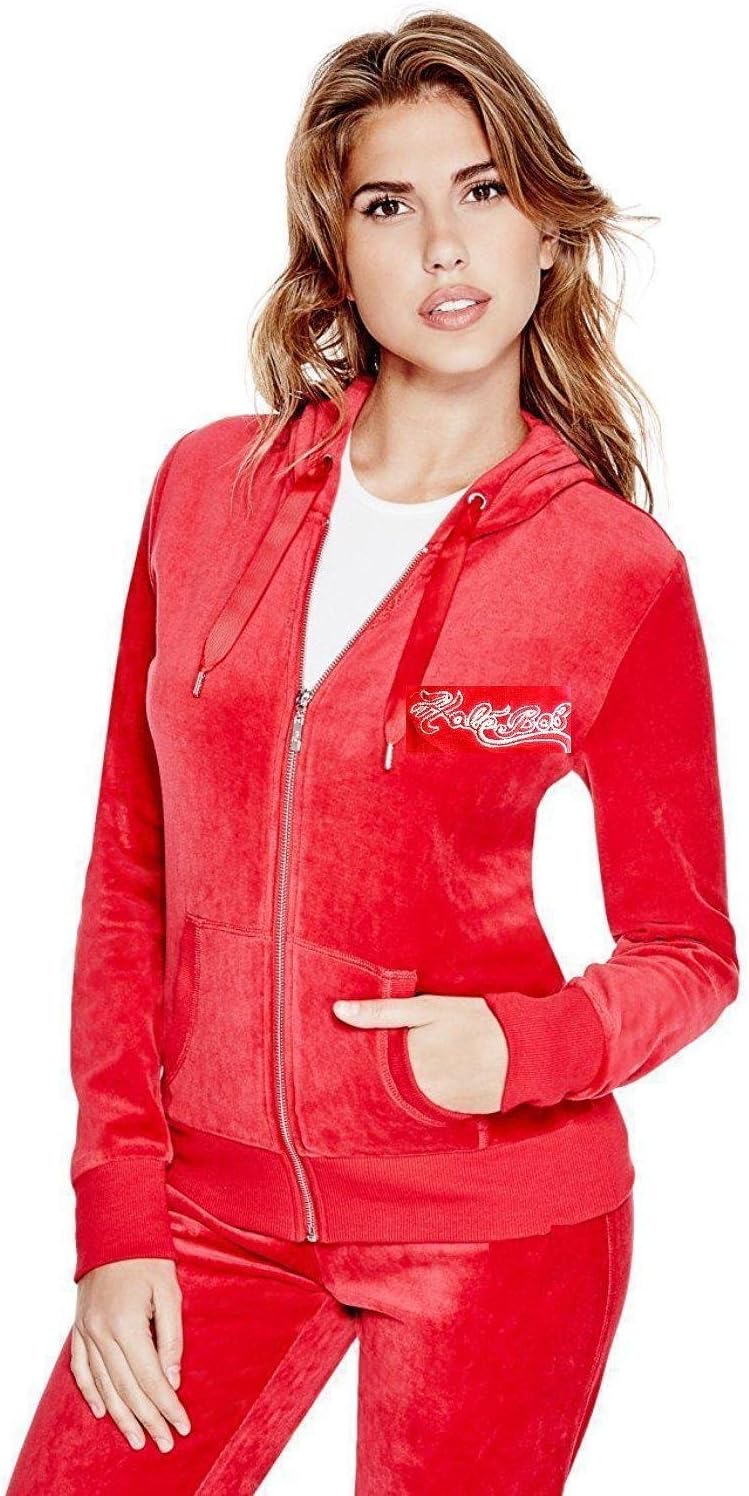 VKNFashions 2 Piece Velour Set Hoodie Winter Track Suit Women/Girls XL XXL XXXL