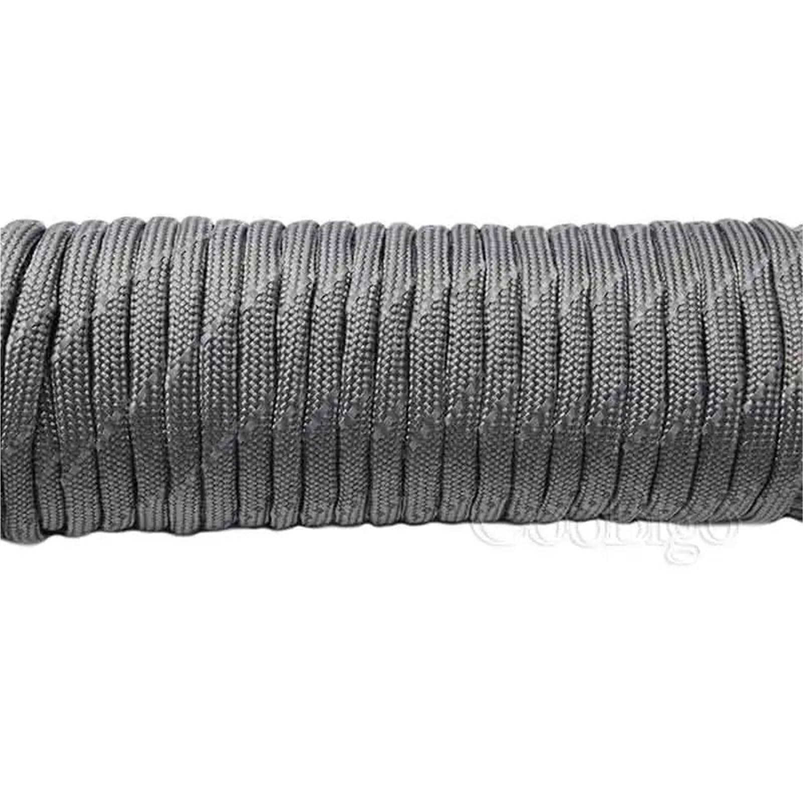Paracord 1pcs Reflective Paracord Rope Dia.4mm for Survival Parachute Cord Lanyard Camping Climbing Hiking Clothesline(C9,100 Ft)