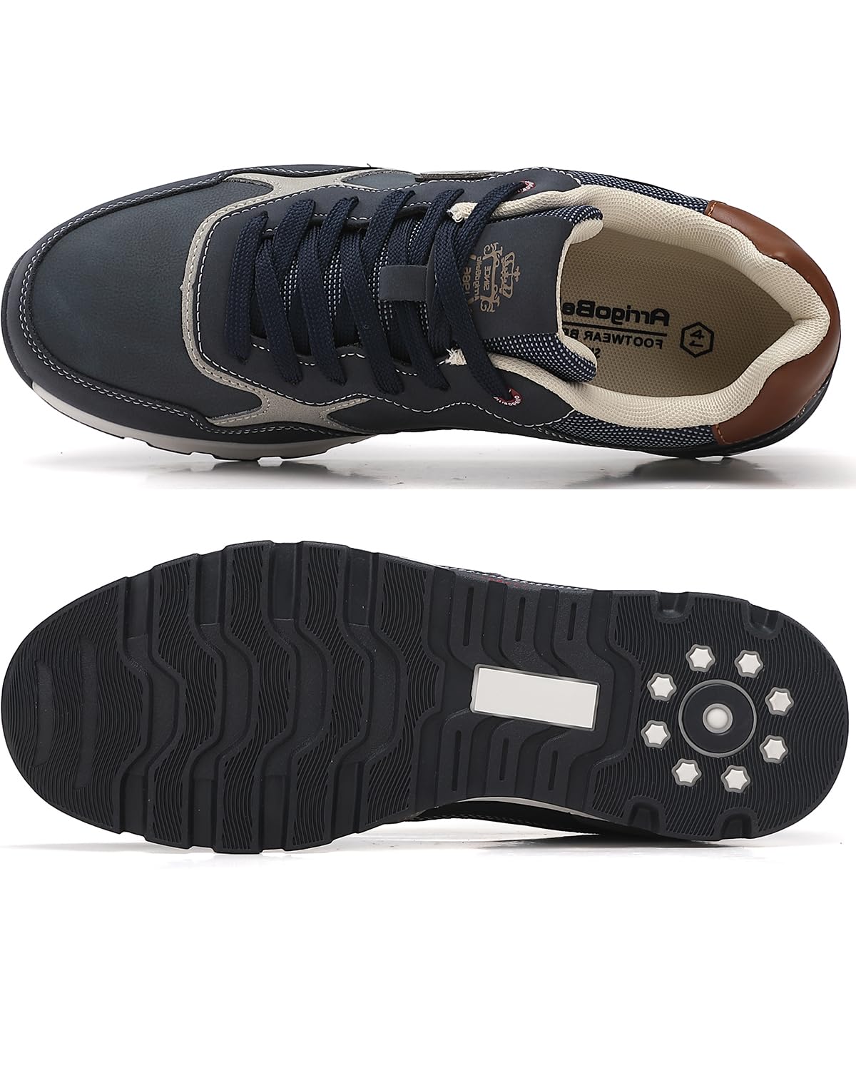 ARRIGO BELLO Sneakers Uomo Scarpe Ginnastica Sportive Running Trekking Mocassini Uomo Estivi all'aperto Respirabile Taglia 41-46