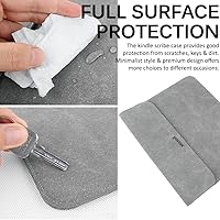 Vista 6 de Miimall Funda compatible con Kindle Scribe 2022, de cuero de alta calidad, funda protectora de cuero para Kindle Scribe de 10.2 pulgadas
