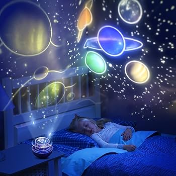 Amazon.co.jp: TOURACE 星型ナイトライト 子供用 宇宙投影