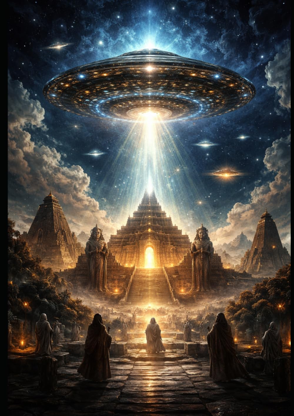 UFOs in sacred texts: Sky gods, non-human entities, and possible extraterrestrial or extradimensional contact in the world's religious traditions