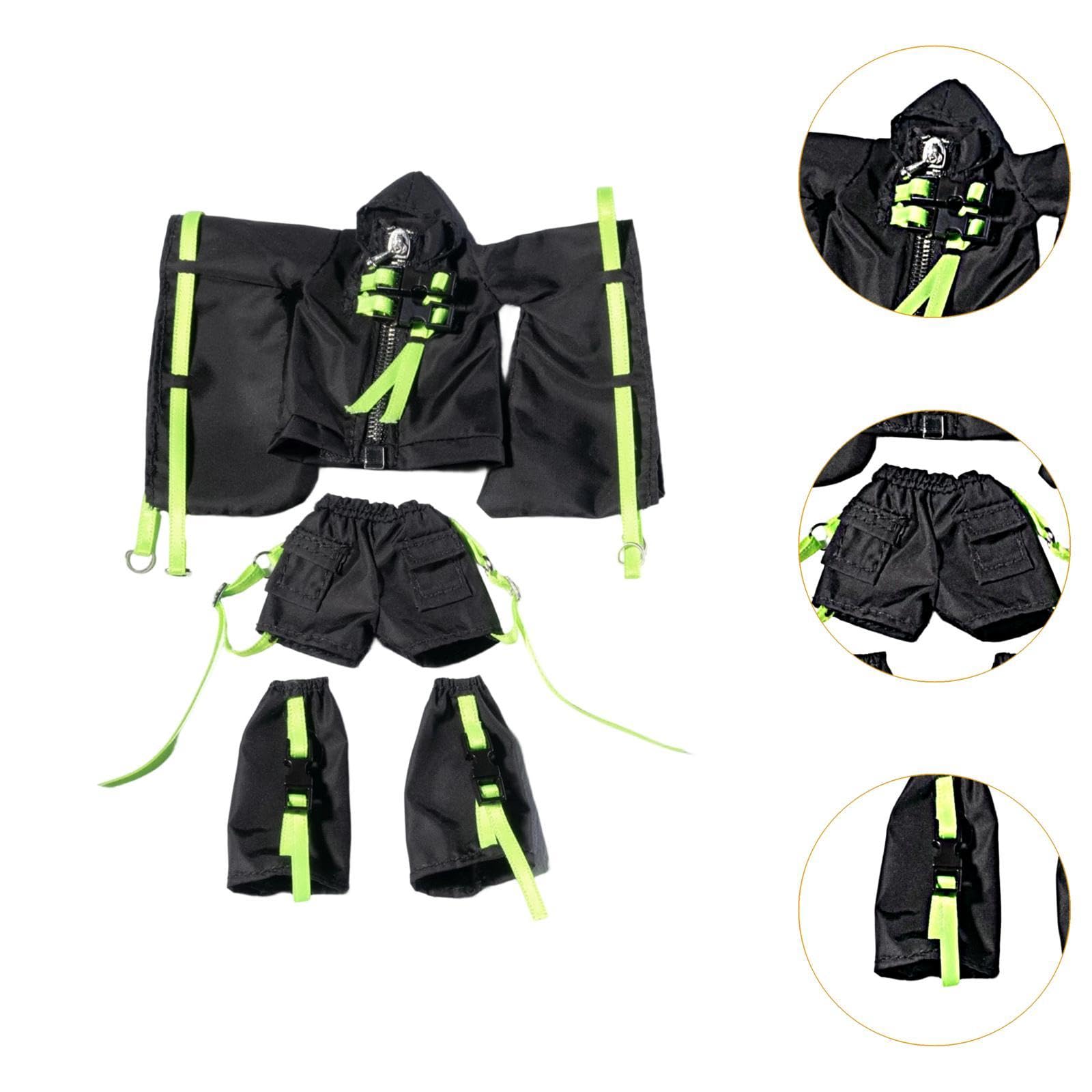 1/12 Miniatur Puppenmantel Und Shorts Set, Multifunktionales Cosplay Puppenoutfit