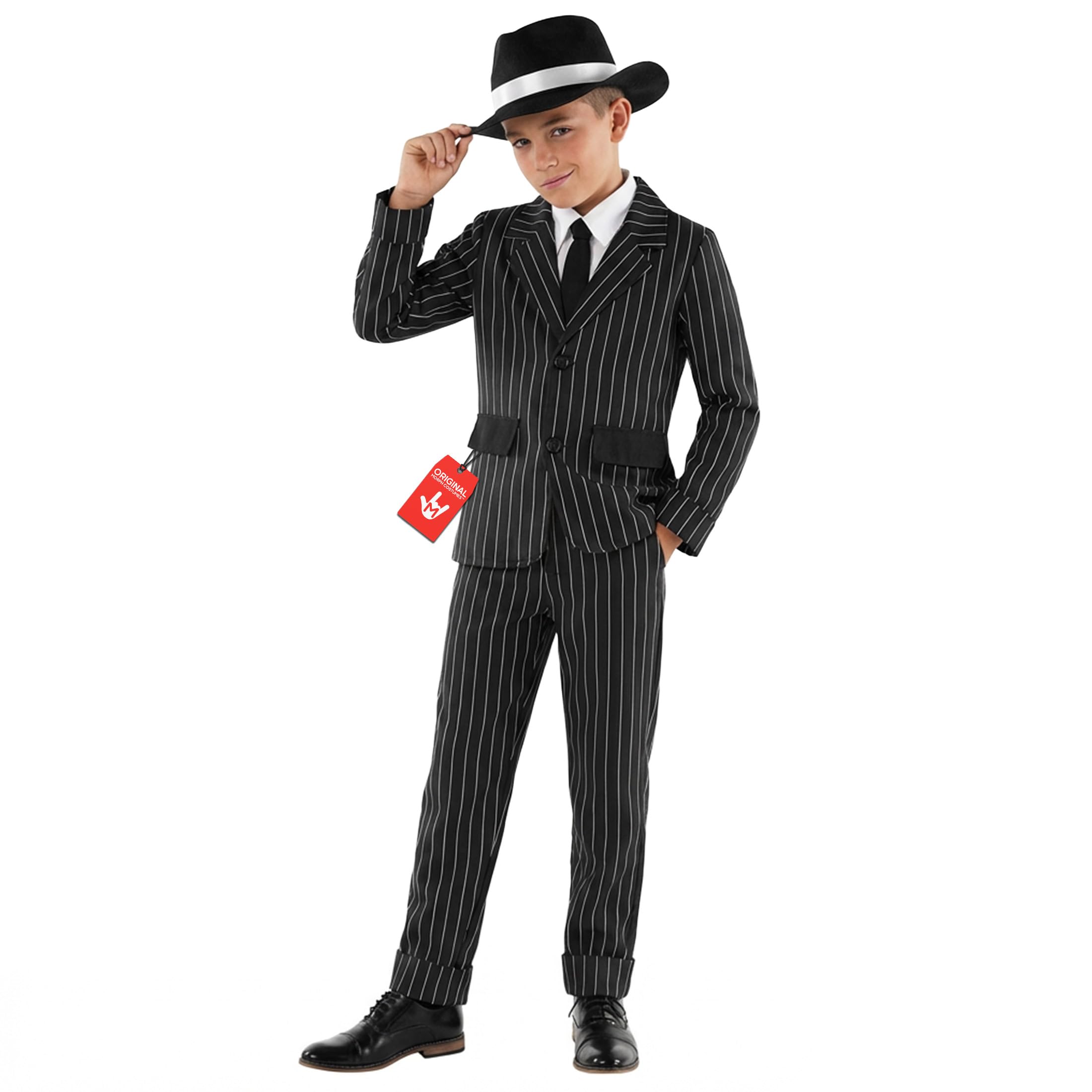 Fun Shack Gangster Kostüm Jungen, 20er Jahre Halloween Kostüm Jungen