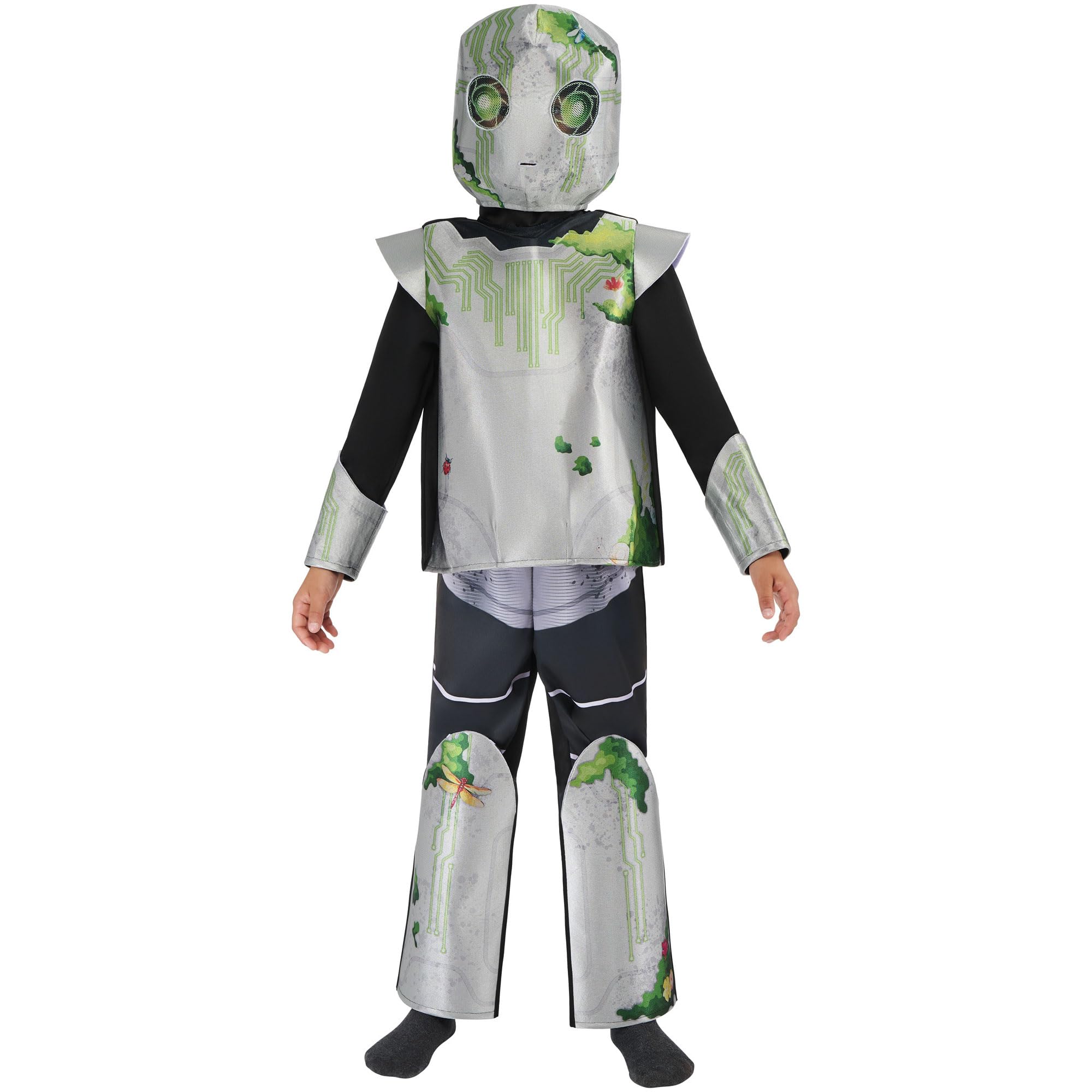 Rubies Official Adventurous Robot Childrens Costume, Kids Fancy Dress, Size 7-8 Years