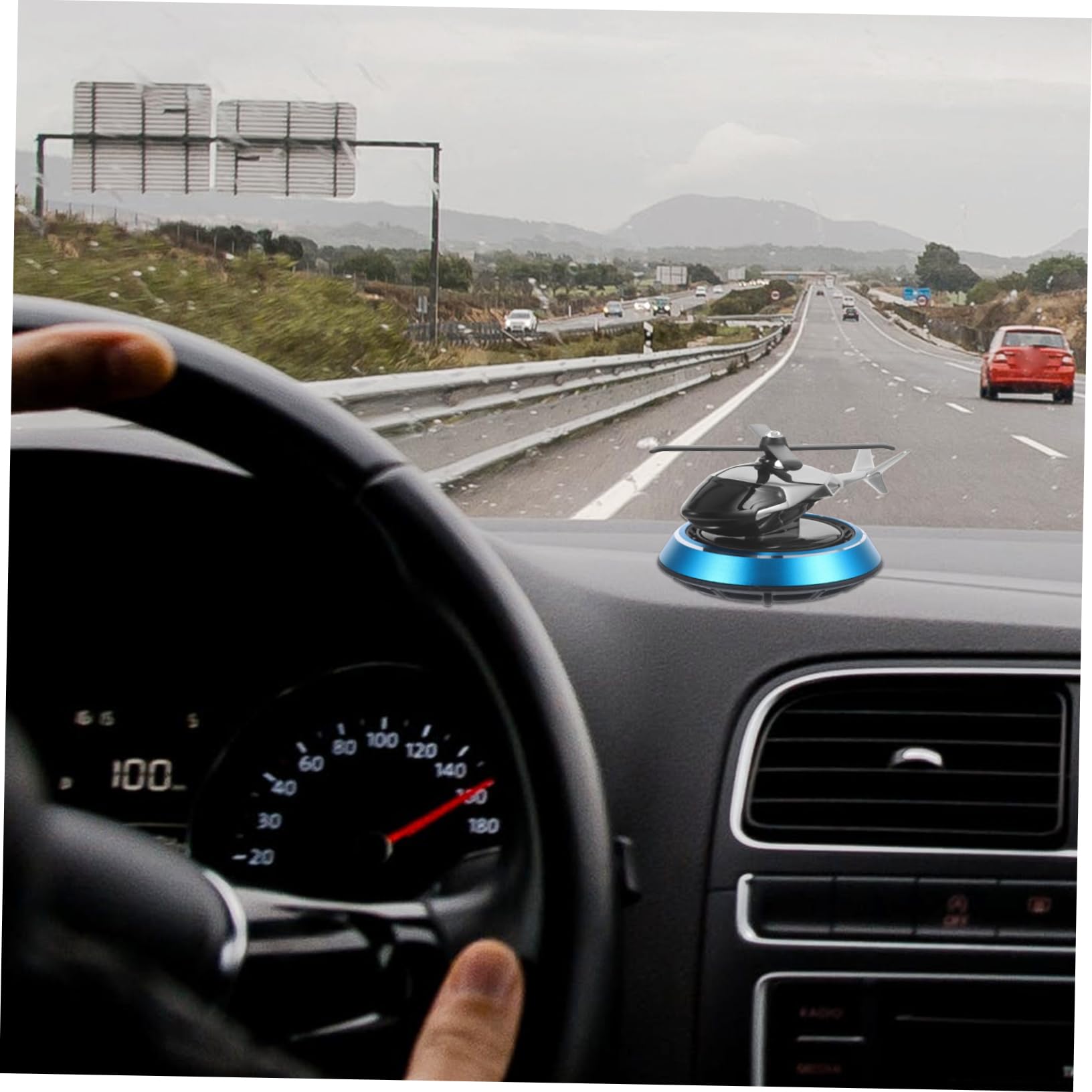 5pezzi Decorazione Per Auto Diffusore Aromaterapico Elicottero Profumazione e Decorazione Per Veicoli