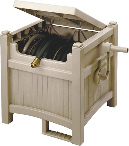 Free Standing Hose Reel, Resin, 11 In.Dia.