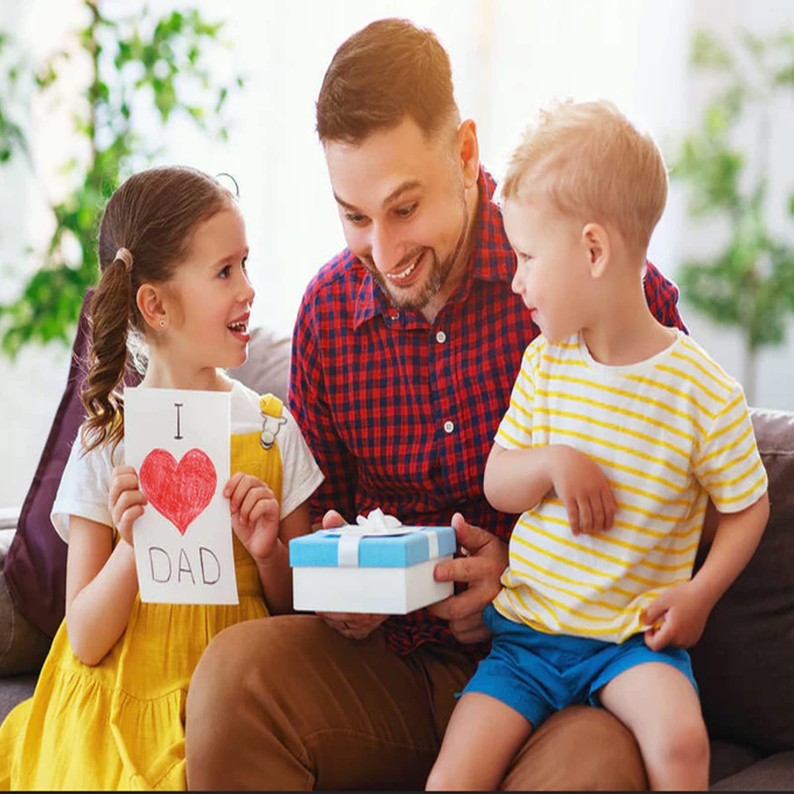 CheersLife Regalo per la Festa del Papà,Regalo Papa Portachiavi Papà,Regalo di Compleanno per Uomo Acciaio Inossidabile Portachiavi per Auto Portachiavi con Lettere