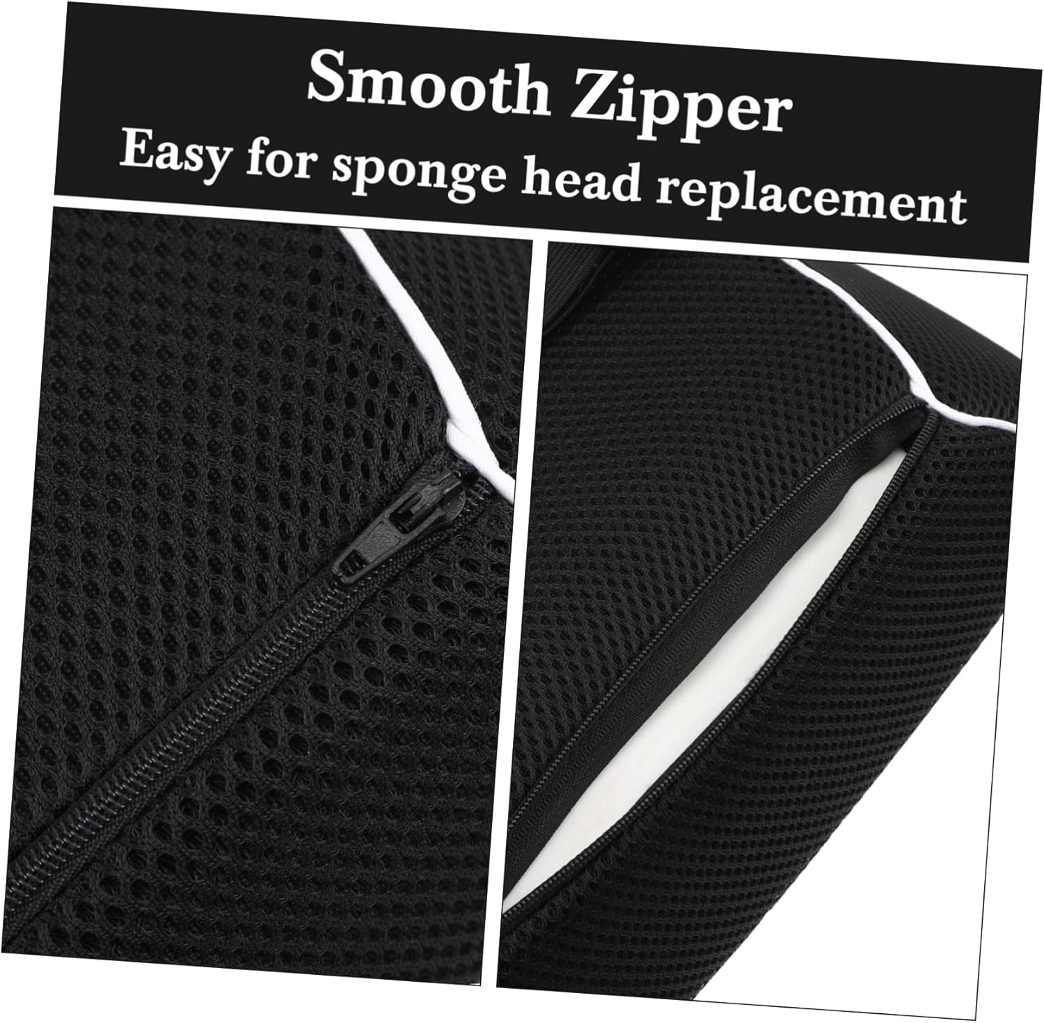 Comfortable Car Back Support Pillow Black Lumbar Pillow for Office Car Seat