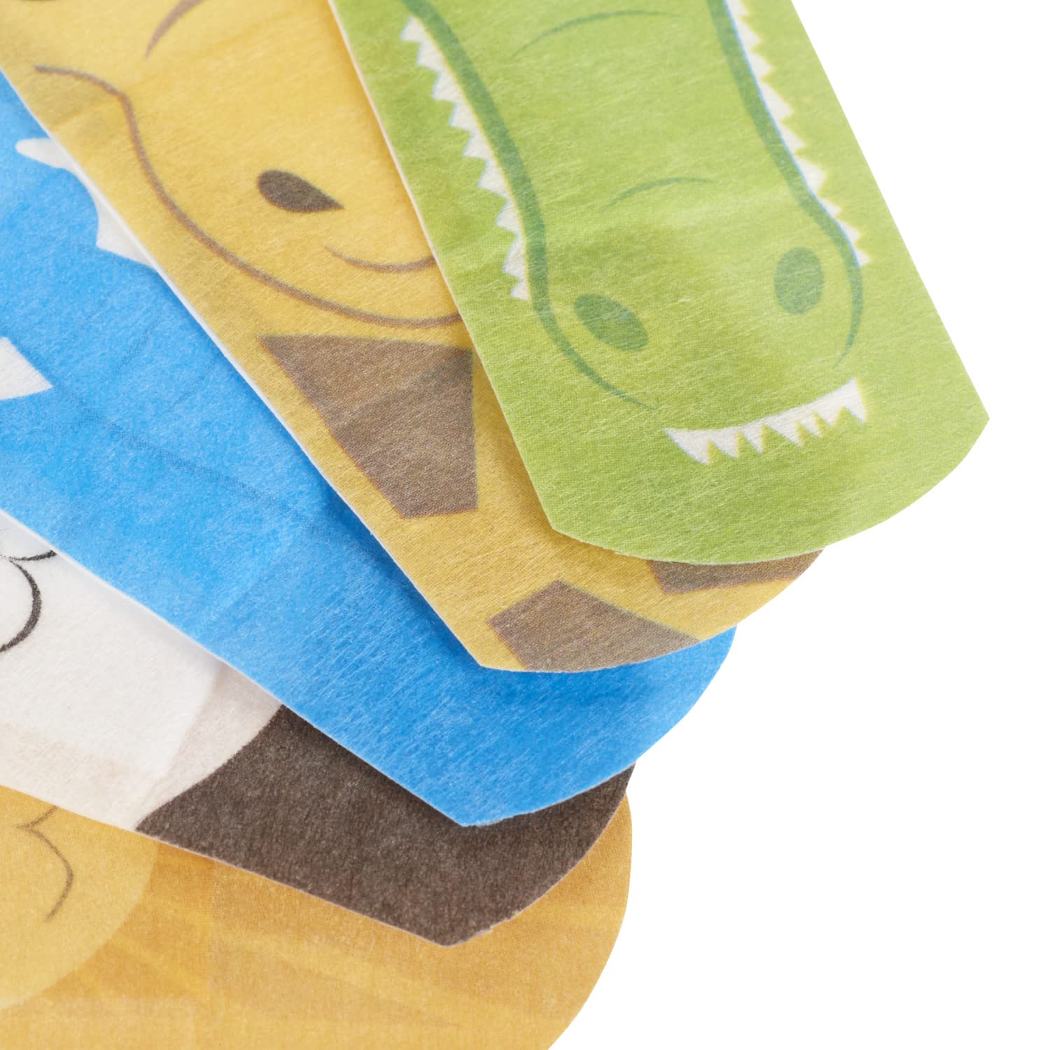 Nexcare Animals Kids Plasters Assorted by 3M Pack of 20, Cute Colourful Animal-Design Bandages Children Love, Gentle Flexible Plasters in Assorted Sizes that Comfort Little Ones Through Cuts & Grazes