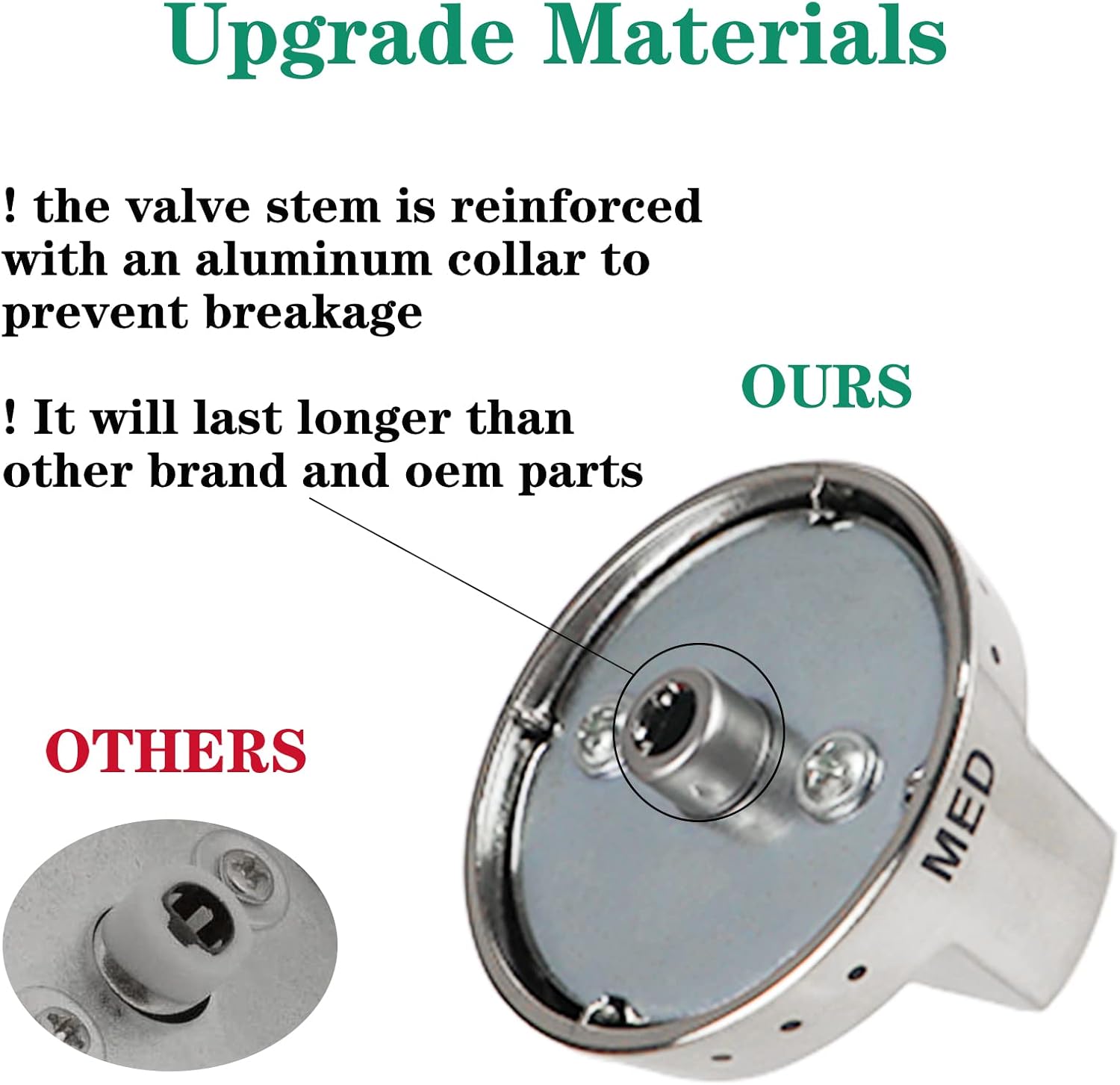 Major Appliances Home & Garden DG9401712A New Samsung Range Knob for