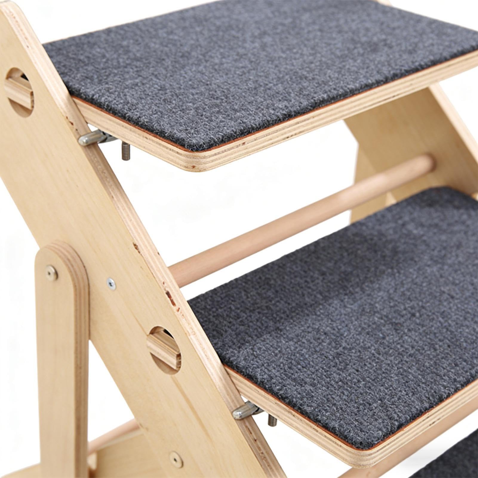 Escaleras para Perros Escaleras Plegables Estables para Mascotas | Rampa escalera para camas altas para Subir al Sofá, Sillón, Cama o Utilizar en Salón y Dormitorio