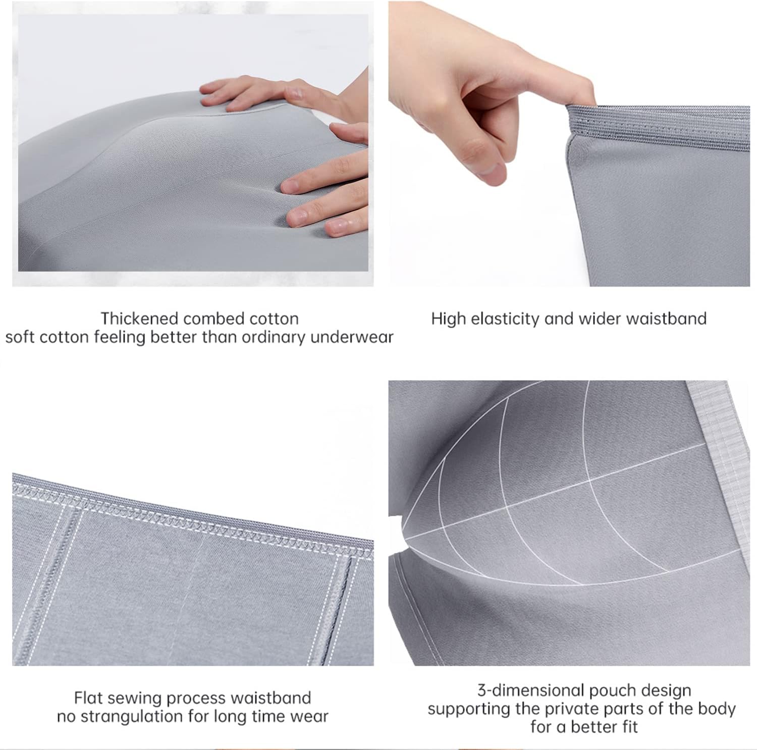 20 Packs Or 5 Packs Mens Disposable 100% Cotton Underwear Boxers Shorts for Travel Fitness Swimming Hotel Spa Hospital Stays