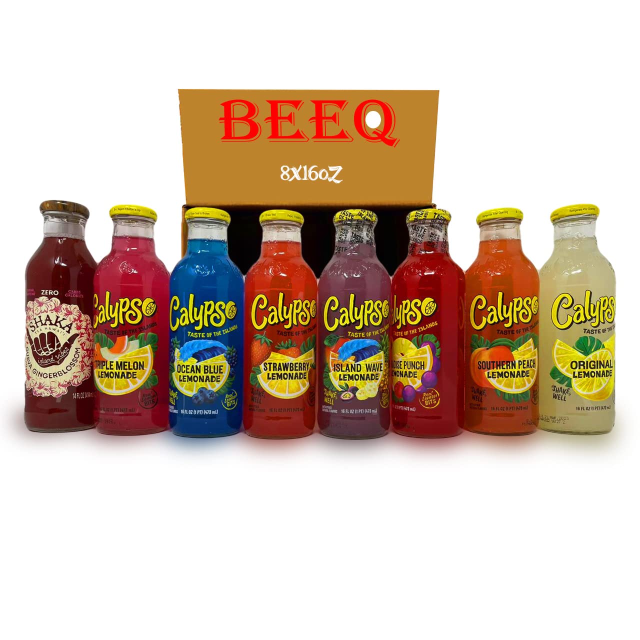 Buy BEEQ BOX VARIETY DRINKS 2 different brandsCalypso Lemonade Made