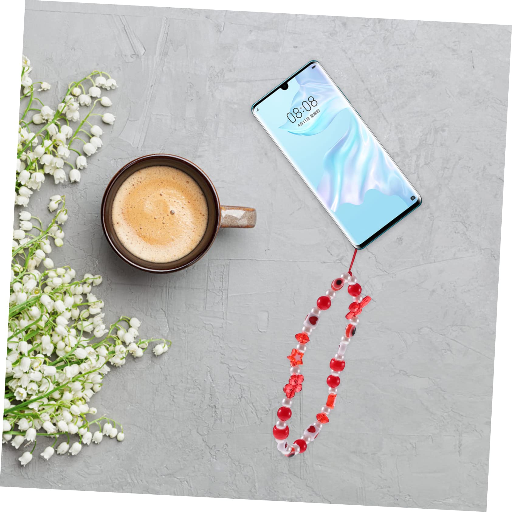 5 Series Cuerda De Teléfono Ojo De Suerte Lanyard De Acrílicas Para Móvil Accesorios Multifuncionales Para Decoración Y Seguridad Actividades Al Aire 2 Piezas X 5