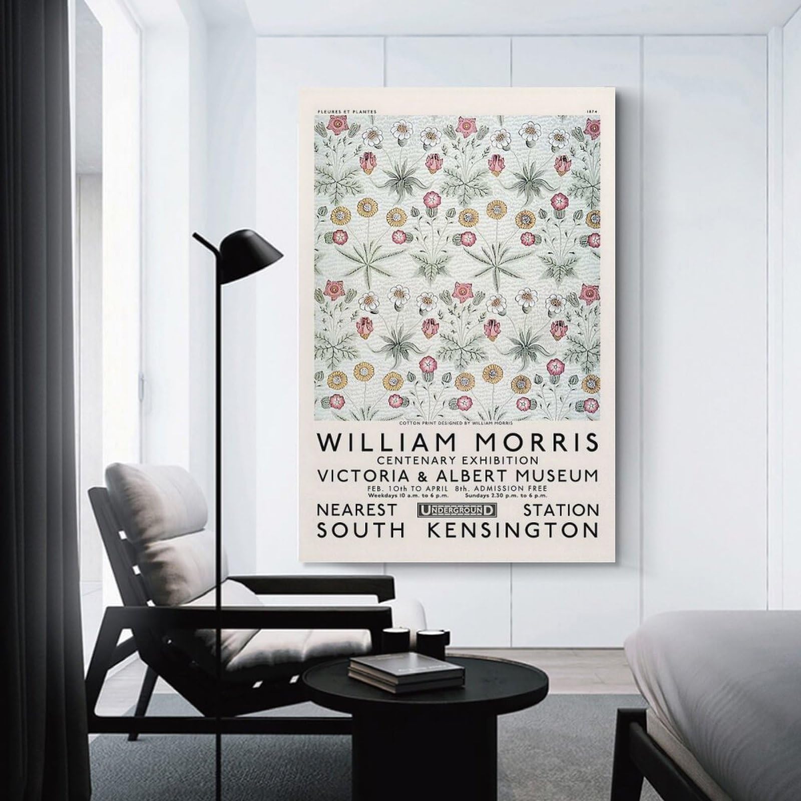 Junmoney Victoria And Albert Museum Wall Picture Print, 20x30inch(50x75cm), for New Home Styling, Lounge Or Bedroom, Home Artwork for Modern Interiors