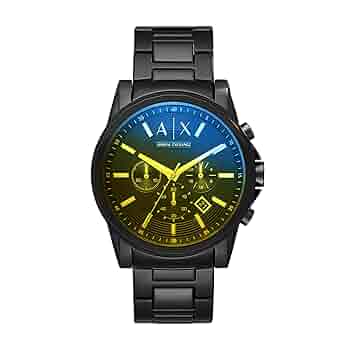 【値下げ】アルマーニ エクスチェンジ　AX1513 Black Watch Amazon.com: A|X Armani Exchange Men's Chronograph Black