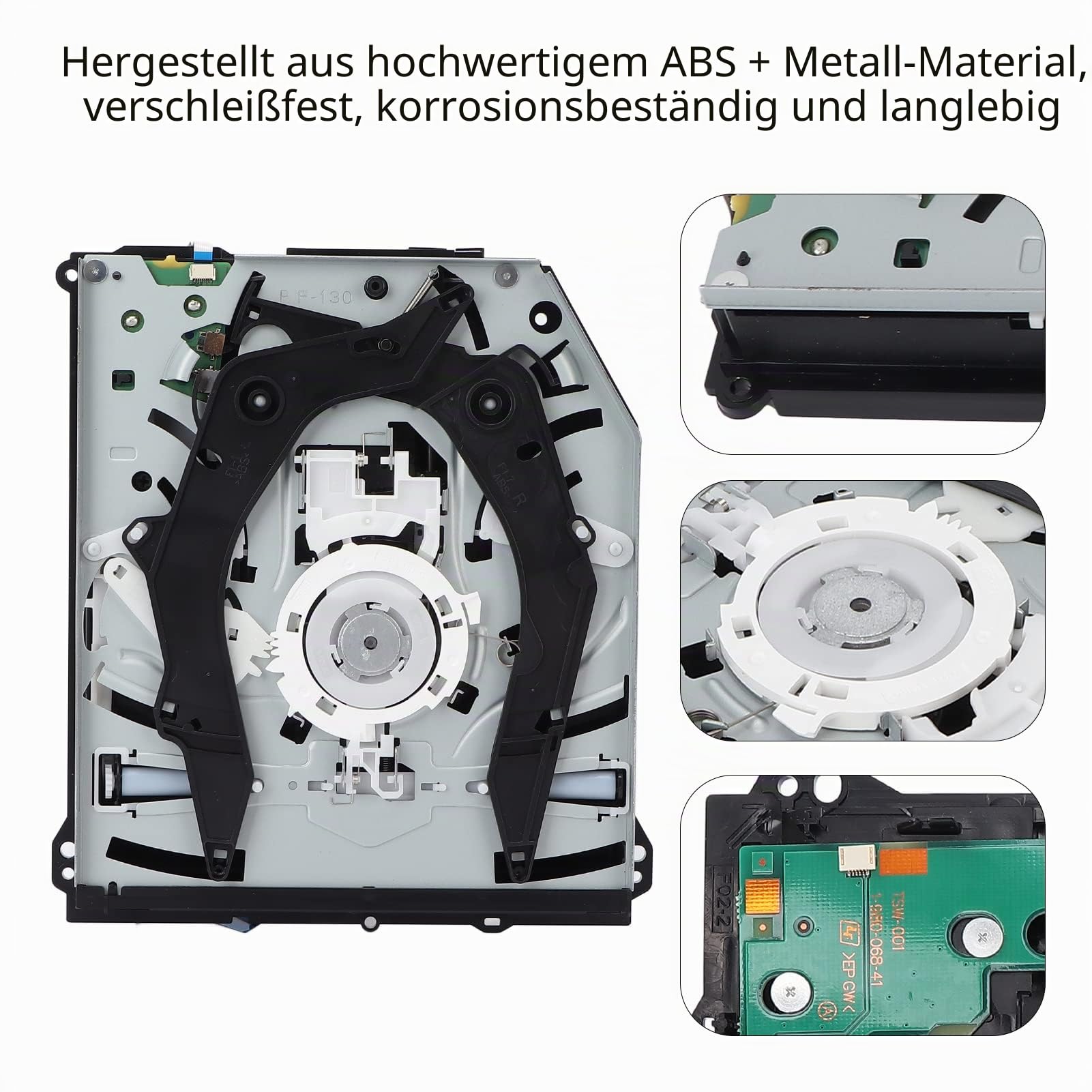 Optical Drive, Ersatzplattenlaufwerk Cuh1216a Plattenlaufwerk Interne Komponenten für 1200 DVD Laufwerk Professionelles Optisches Laufwerk Ersatzteil Reparaturteil für