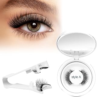 Higu clace Magnetic Eyelashes Magnetic Lashes with Applicator Soft Magnetic Eyelashes Natural Look Pestañas Magnéticas No Need Glue Easy to Wear and Remove Pestañas Magnéticas Naturales(A07)